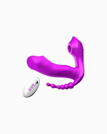 3 in 1 Suction Dildo Massager